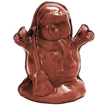 Tomric Snowman Polycarbonate Chocolate Mould